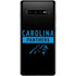 NFL Carolina Panthers Black Performance Series Galaxy S10 Plus Skin
