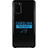 NFL Carolina Panthers Black Performance Series Galaxy S20 Lite Case
