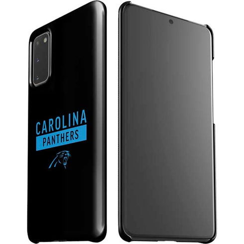 NFL Carolina Panthers Black Performance Series Galaxy S20 Lite Case