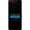 NFL Carolina Panthers Black Performance Series Galaxy S20 Plus Skin