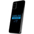 NFL Carolina Panthers Black Performance Series Galaxy S20 Plus Skin