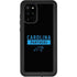 NFL Carolina Panthers Black Performance Series Galaxy S20 Plus Waterproof Case