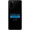 NFL Carolina Panthers Black Performance Series Galaxy S20 Skin