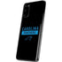 NFL Carolina Panthers Black Performance Series Galaxy S20 Skin