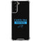 NFL Carolina Panthers Black Performance Series Galaxy S21 FE Clear Case