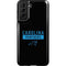 NFL Carolina Panthers Black Performance Series Galaxy S21 FE Pro Case