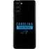NFL Carolina Panthers Black Performance Series Galaxy S21 Plus 5G Skin