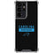 NFL Carolina Panthers Black Performance Series Galaxy S21 Ultra 5G Clear Case