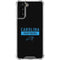 NFL Carolina Panthers Black Performance Series Galaxy S22 Plus Clear Case