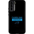 NFL Carolina Panthers Black Performance Series Galaxy S22 Plus Pro Case