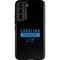 NFL Carolina Panthers Black Performance Series Galaxy S22 Pro Case
