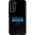 NFL Carolina Panthers Black Performance Series Galaxy S22 Pro Case