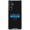 NFL Carolina Panthers Black Performance Series Galaxy S23 FE Clear Case