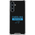 NFL Carolina Panthers Black Performance Series Galaxy S23 FE Clear Case