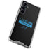NFL Carolina Panthers Black Performance Series Galaxy S23 FE Clear Case