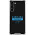 NFL Carolina Panthers Black Performance Series Galaxy S23 Plus Clear Case