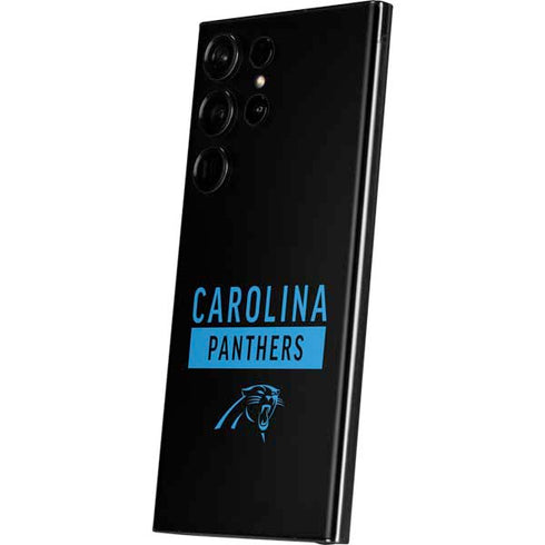 NFL Carolina Panthers Black Performance Series Galaxy S23 Ultra Skin