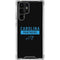 NFL Carolina Panthers Black Performance Series Galaxy S24 Ultra Clear Case