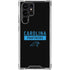 NFL Carolina Panthers Black Performance Series Galaxy S24 Ultra Clear Case