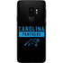NFL Carolina Panthers Black Performance Series Galaxy S9 Plus Skin