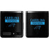 NFL Carolina Panthers Black Performance Series Galaxy Z Flip Skin