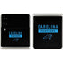 NFL Carolina Panthers Black Performance Series Galaxy Z Flip3 5G Skin