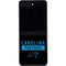 NFL Carolina Panthers Black Performance Series Galaxy Z Flip5 5G Skin