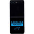NFL Carolina Panthers Black Performance Series Galaxy Z Flip5 5G Skin