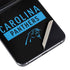 NFL Carolina Panthers Black Performance Series Galaxy Z Flip5 5G Skin
