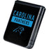 NFL Carolina Panthers Black Performance Series Galaxy Z Flip5 5G Skin