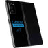 NFL Carolina Panthers Black Performance Series Galaxy Z Fold2 5G Skin