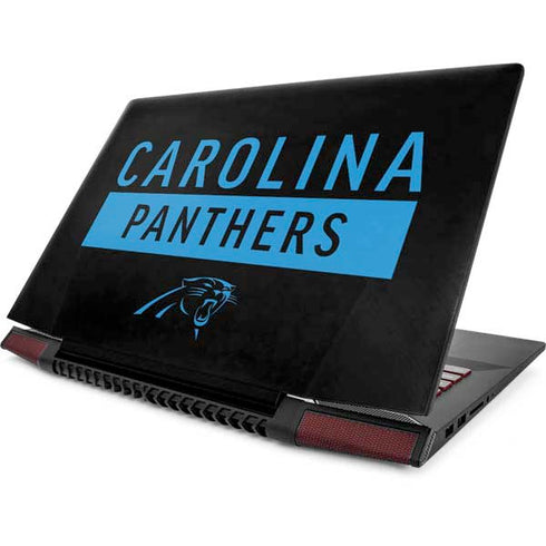 NFL Carolina Panthers Black Performance Series Lenovo IdeaPad Skin