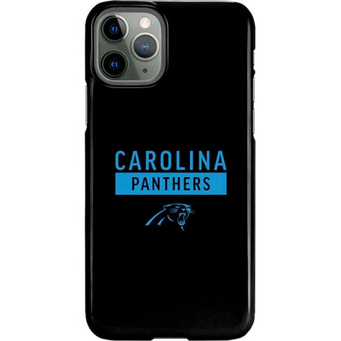 NFL Carolina Panthers Black Performance Series iPhone 11 Pro Lite Case