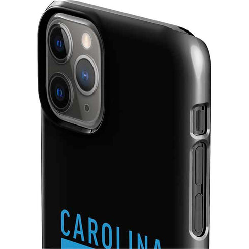 NFL Carolina Panthers Black Performance Series iPhone 11 Pro Lite Case