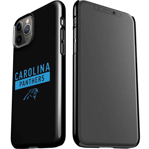 NFL Carolina Panthers Black Performance Series iPhone 11 Pro Lite Case