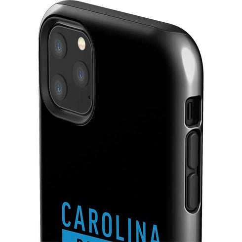 NFL Carolina Panthers Black Performance Series iPhone 11 Pro Max Impact Case