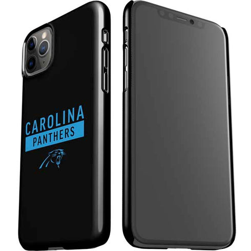 NFL Carolina Panthers Black Performance Series iPhone 11 Pro Max Lite Case