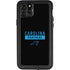 NFL Carolina Panthers Black Performance Series iPhone 11 Pro Max Waterproof Case