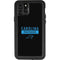 NFL Carolina Panthers Black Performance Series iPhone 11 Pro Waterproof Case