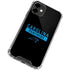 NFL Carolina Panthers Black Performance Series iPhone 12 Clear Case