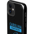 NFL Carolina Panthers Black Performance Series iPhone 12 Impact Case