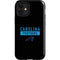NFL Carolina Panthers Black Performance Series iPhone 12 Mini Impact Case