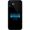 NFL Carolina Panthers Black Performance Series iPhone 12 Mini Skin