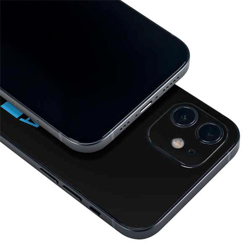 NFL Carolina Panthers Black Performance Series iPhone 12 Mini Skin