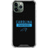 NFL Carolina Panthers Black Performance Series iPhone 12 Pro Clear Case