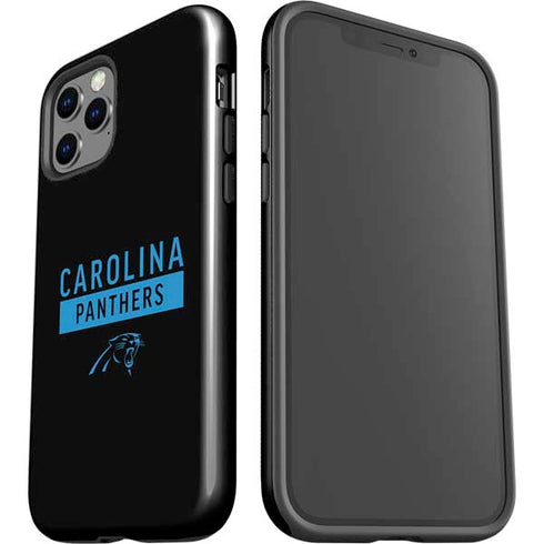 NFL Carolina Panthers Black Performance Series iPhone 12 Pro Impact Case
