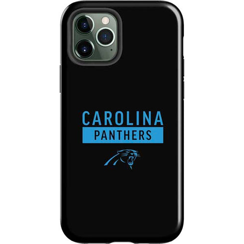 NFL Carolina Panthers Black Performance Series iPhone 12 Pro Max Impact Case