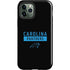 NFL Carolina Panthers Black Performance Series iPhone 12 Pro Max Impact Case