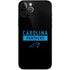 NFL Carolina Panthers Black Performance Series iPhone 12 Pro Max Skin