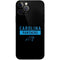NFL Carolina Panthers Black Performance Series iPhone 12 Pro Skin